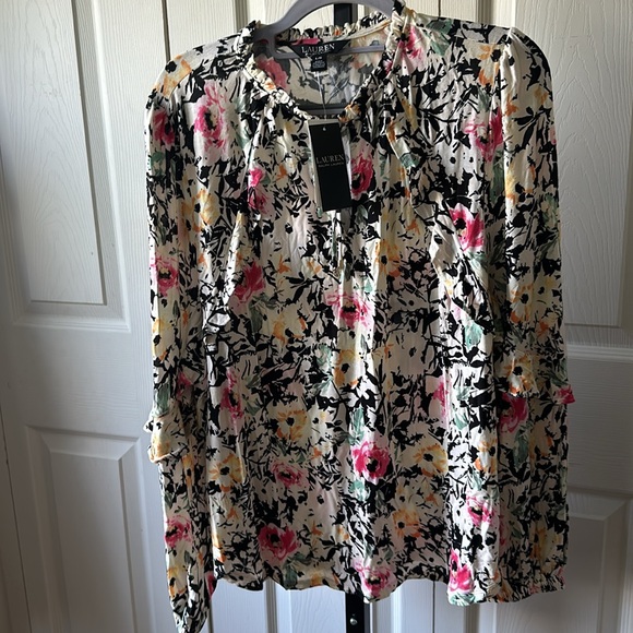NWT Ralph Lauren long sleeve blouse - Picture 12 of 17
